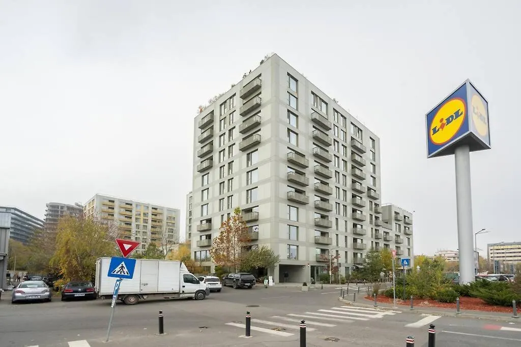 Sky View - Golden Horizon Apartment Bucharest