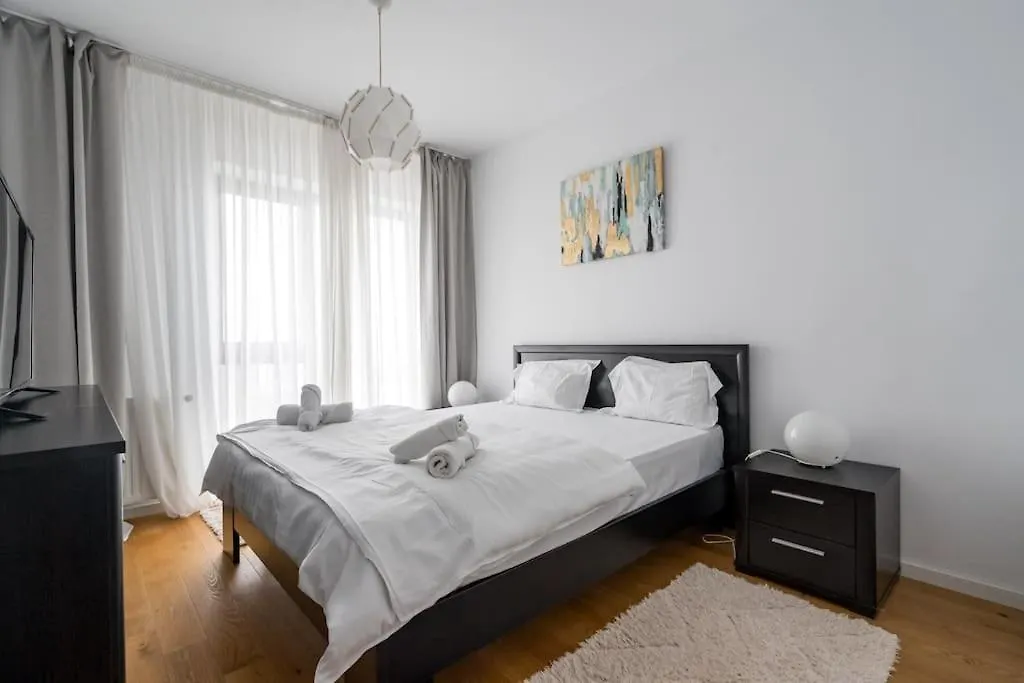 Apartament Sky View - Golden Horizon Bukareszt 0*,